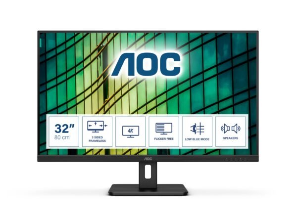 AOC 31.5 VA MONITOR SPK U32E2N