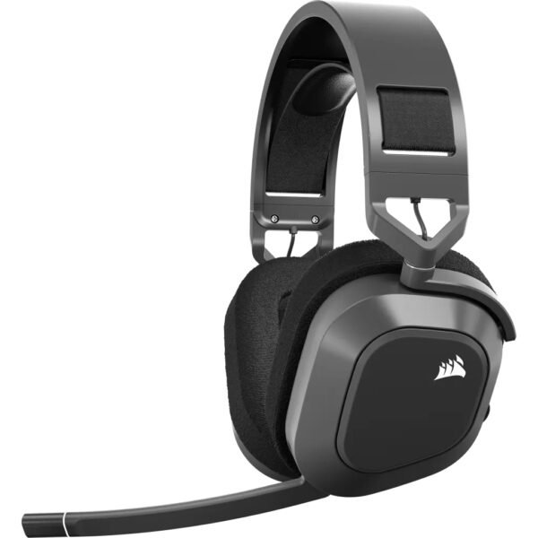 CORSAIR HS80 MAX W/L HEADSET STEEL GREY