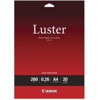 Canon LU-101 Pro Luster, A4, 20 shts photo paper White Satin