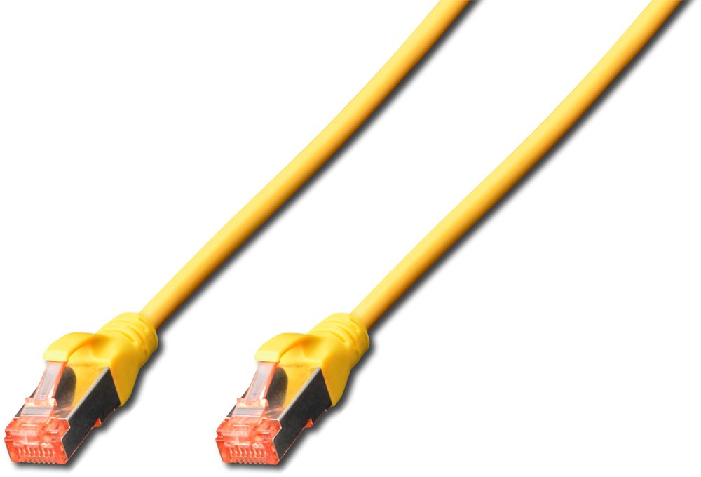 Digitus CAT 6 S-FTP 5m networking cable Cat6 SF/UTP (S-FTP) Yellow
