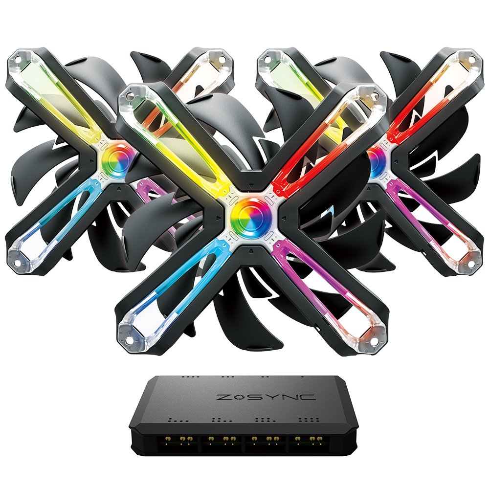 Zalman ZM-SF120A3 computer cooling component Computer case Fan 12 cm Black