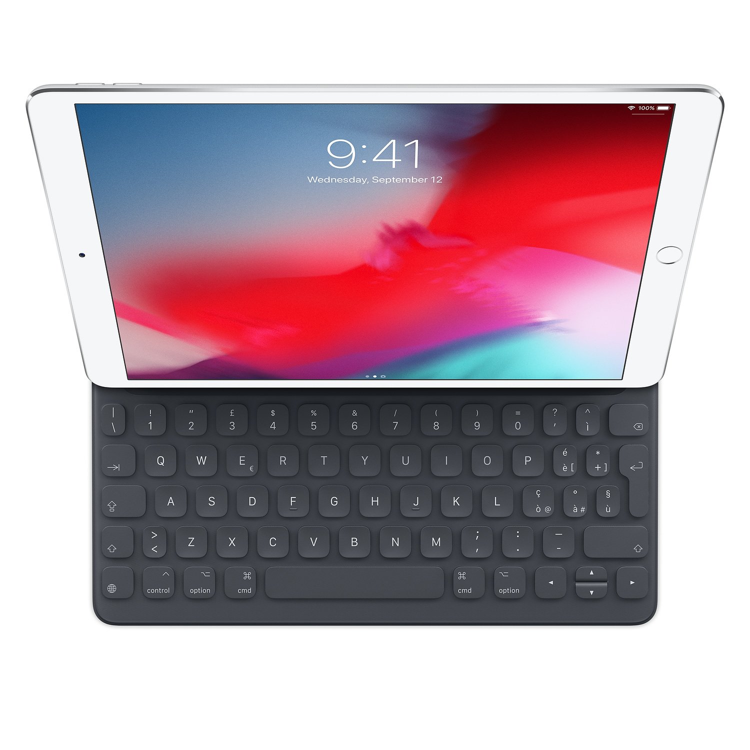Apple Smart mobile device keyboard QWERTY Italian Black Smart Connector