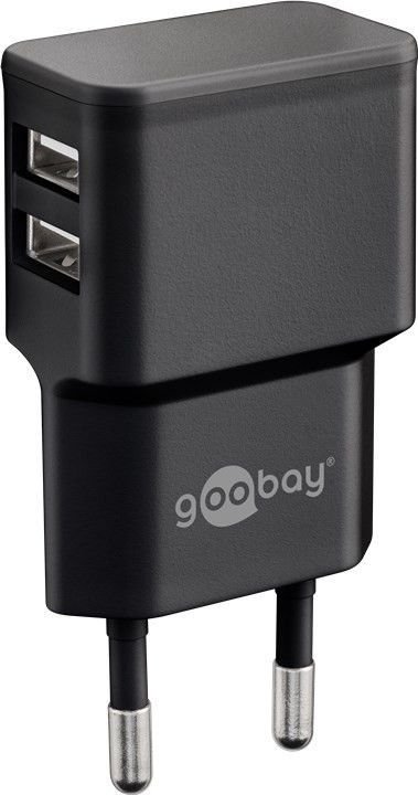 Goobay 44951 mobile device charger Indoor Black