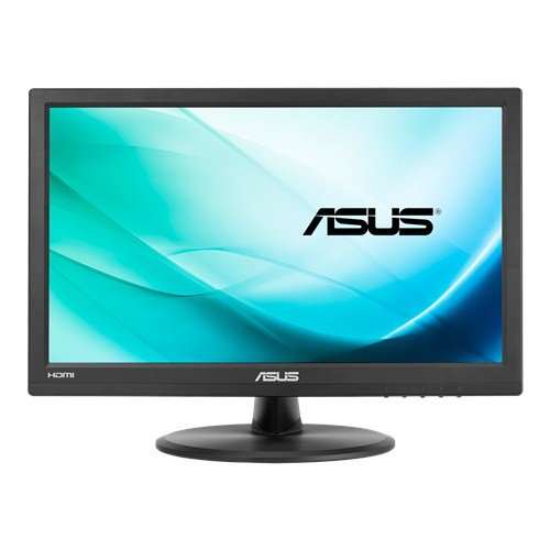 ASUS VT168H touch screen monitor 39.6 cm (15.6") 1366 x 768 pixels Black Multi-touch Tabletop