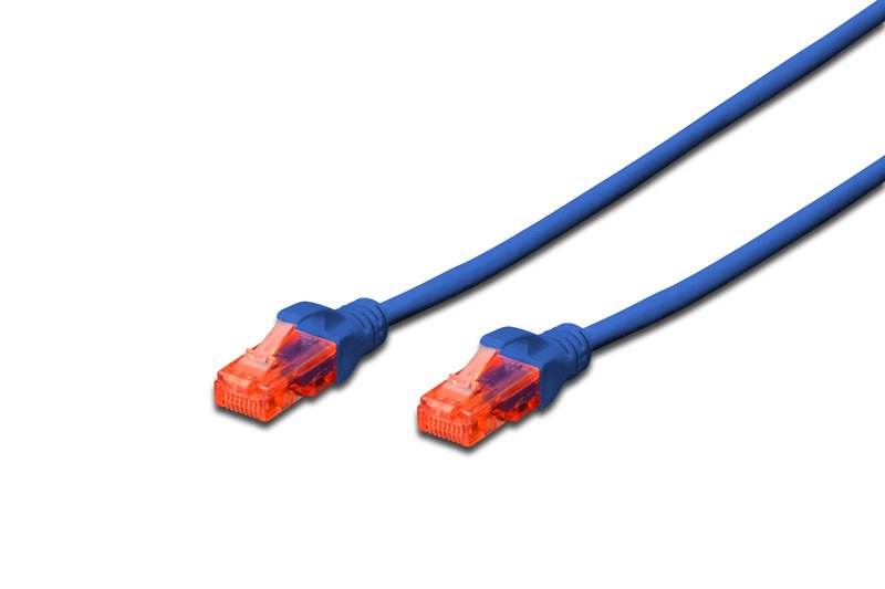 Digitus CAT 6 U-UTP 10m networking cable Cat6 U/UTP (UTP) Blue