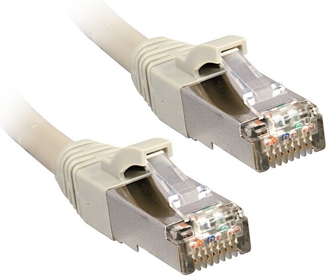 Lindy 0.5m Cat6 F/UTP networking cable F/UTP (FTP) Grey
