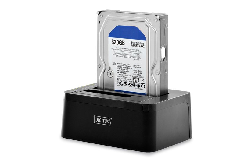Digitus DA-71540 storage drive docking station USB 3.2 Gen 1 (3.1 Gen 1) Type-B Black