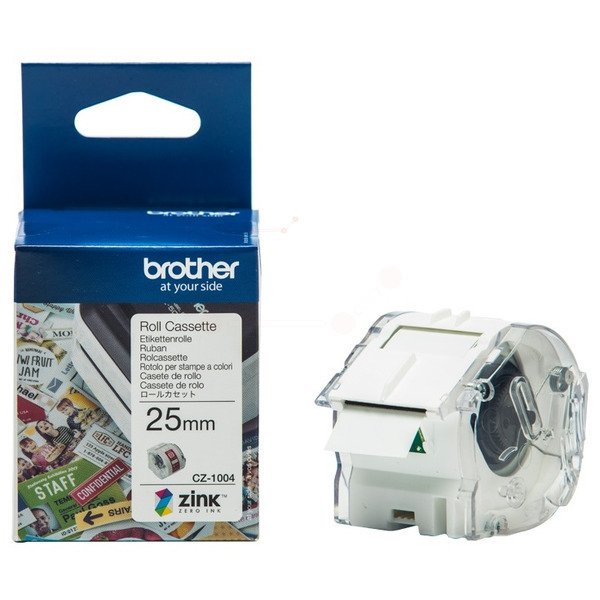 Brother CZ-1004 DirectLabel-etikettes, 25mm x 5m