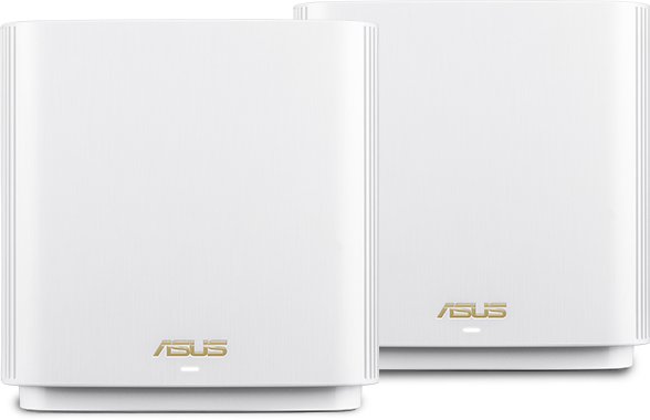 ASUS ZenWiFi AX (XT8) wireless router Tri-band (2.4 GHz / 5 GHz / 5 GHz) Gigabit Ethernet White