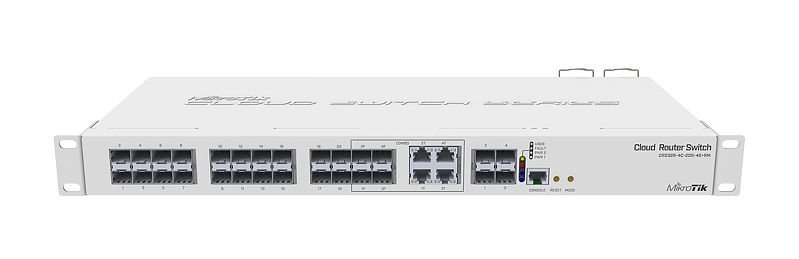 Mikrotik CRS328-4C-20S-4S+RM network switch Managed L2/L3 White 1U