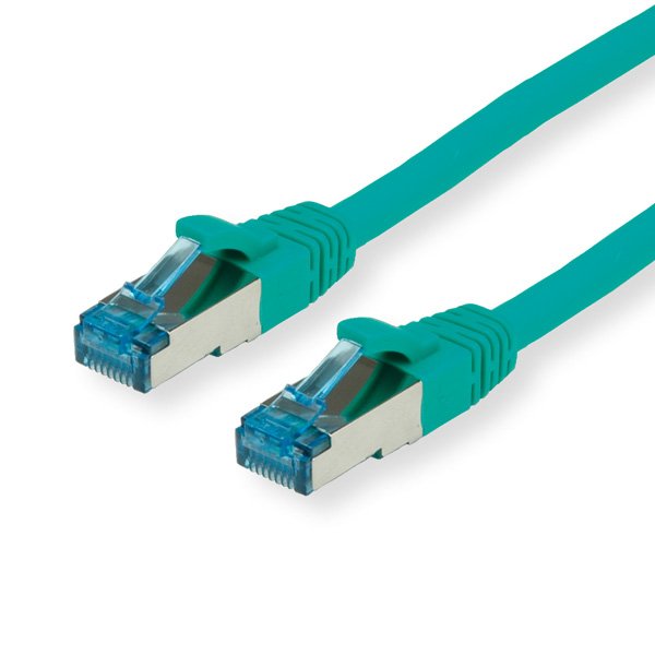 Value 0.5m S/FTP Cat.6a networking cable Cat6a S/FTP (S-STP) Green