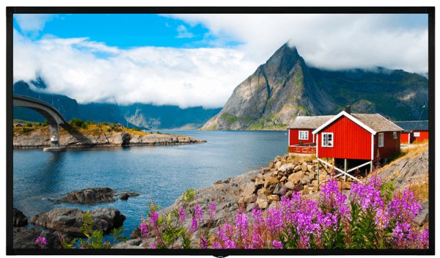 Vestel PDU86S30B/7 signage display 2.18 m (86") LED 4K Ultra HD Digital signage flat panel Black