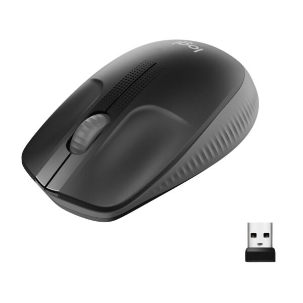 LOGITECH M190 Full Size Wireless Mouse Charcoal