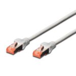 DIGITUS CAT 6 S FTP patch cord Cu LSZH AWG 27/7 length 5 m Grey
