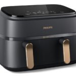 PHILIPS 3000 Series Airfryer Dual Basket Black