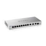 ZYXEL 12 Port Web Managed Multi Gigabit Switch includes 3 Port 10G and 1 Port 10G SFP+
