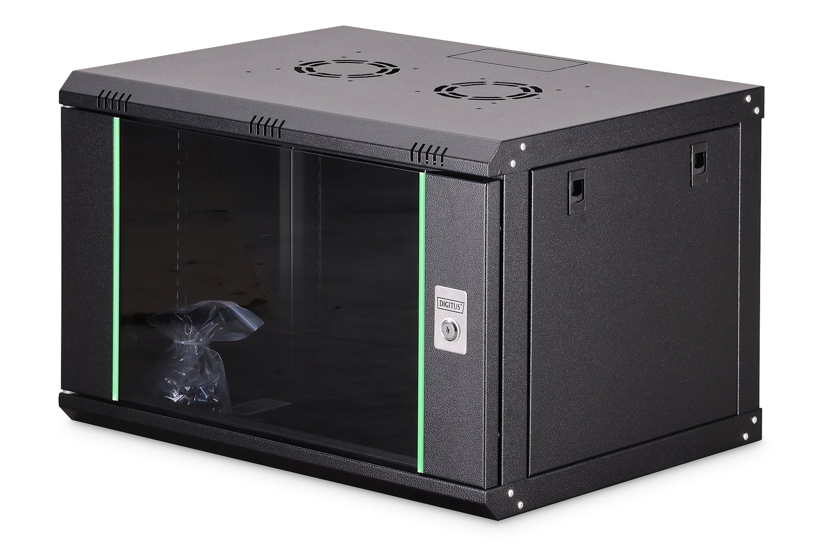 2e90UxsPv0SctEPS8R6-YA.r.jpg DIGITUS 7U Wall Mounting Cabinets Dynamic Basic Series 389x600x450mm - Image 1