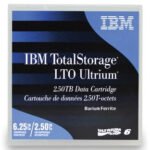 IBM LTO Ultrium 6 Data Cartridge 2.5TB / 6.25TB