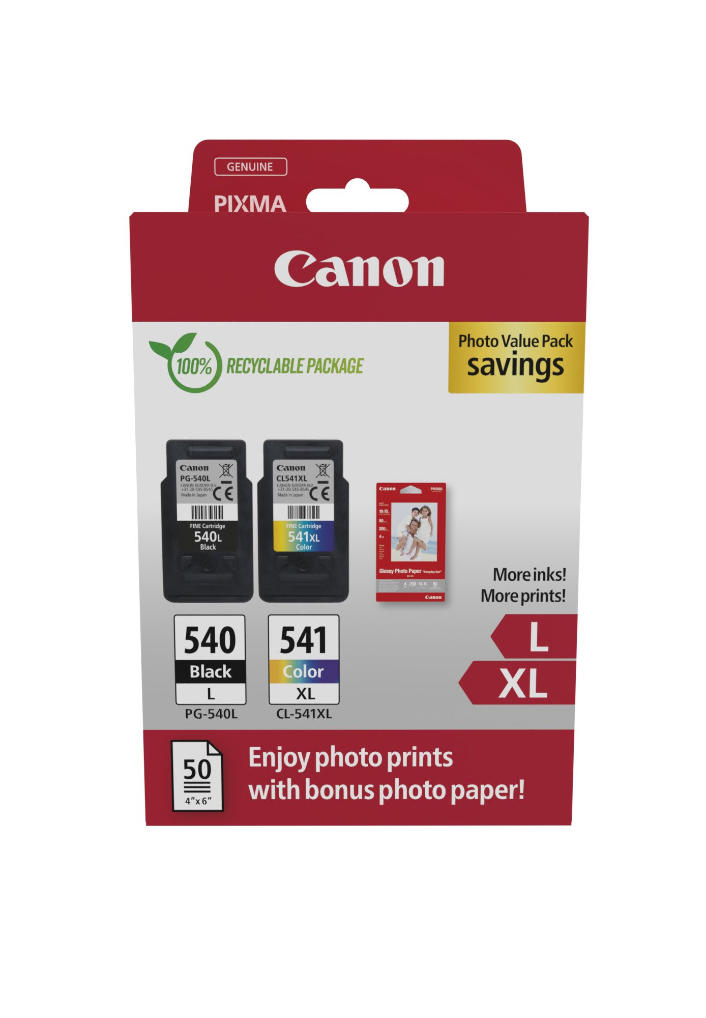 3U846_-8UEGyqvWeqM-blw.r.jpg CANON PG 540L/CL 541XL Photo Value Pack - Image 1