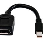 HP INC. Single Mini DisplayPort to DisplayPort Adapter Cable