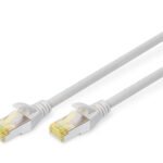 DIGITUS CAT 6A S/FTP patch cord cu LSZH AWG 26/7 length 1.5m grey