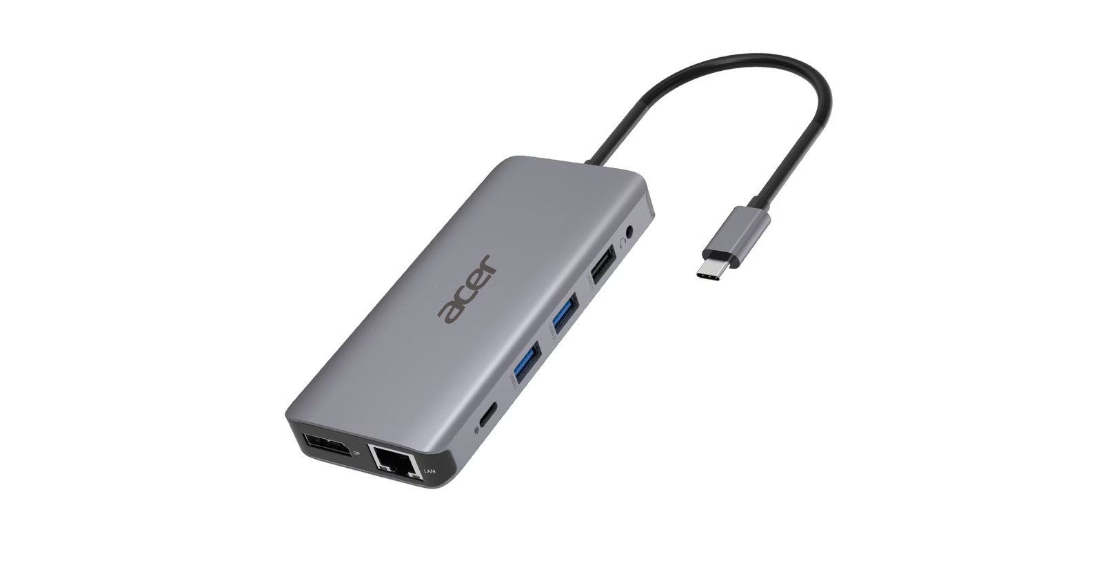 6b7uN4rmMECO06F_3hsARQ.r.jpg ACER USB Type C Dongle 12 in 1 Silver - Image 1
