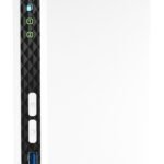 QNAP ARM 4 core Cortex A55 NAS Mini Tower 2x 3.5 Inch Bays 2GB RAM 4GB Flash White