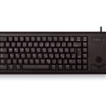 CHERRY G84 4400 TRACKBALL Mechanical Keyboard Corded QWERTY Black