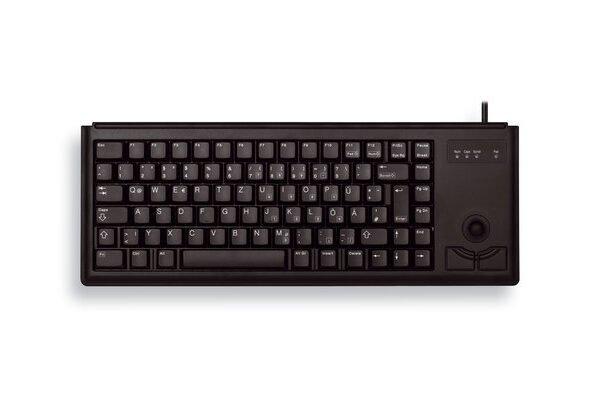 CHERRY G84 4400 TRACKBALL Mechanical Keyboard Corded QWERTY Black
