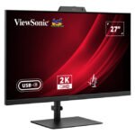 VIEWSONIC LED monitor VG2741V 2K 27 inch 2K 250 nits 4ms incl 2x 2W speakers 120Hz USB C (15W charging)