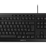 CHERRY STREAM Keyboard Corded QWERTZ Black