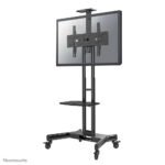 NEOMOUNTS TV Trolley 32 75inch Max 50 kg Manual Control H 104.2 154.2 cm VESA 200x200 600x400 incl. cam/hardware shelf Black