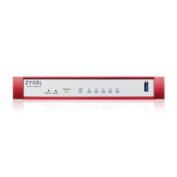 ZYXEL USG FLEX 50 H 5 Gigabit user definable ports 1 USB with 1 YR Gold Security Pack