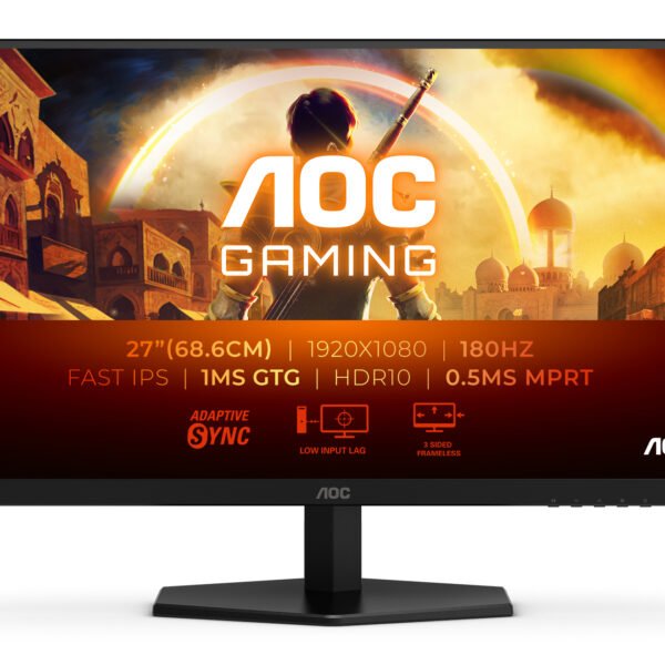 AOC G4 Series 27 inch Full HD LCD 1920x1080 180hz Black