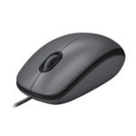 LOGITECH M100 Wired Mouse Black