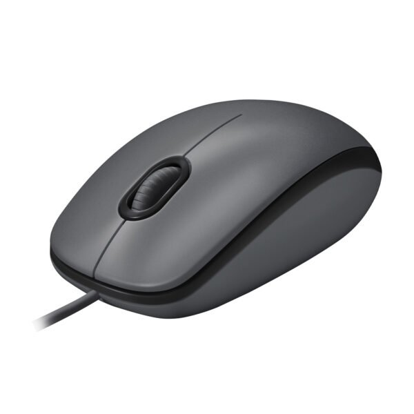 LOGITECH M100 Wired Mouse Black