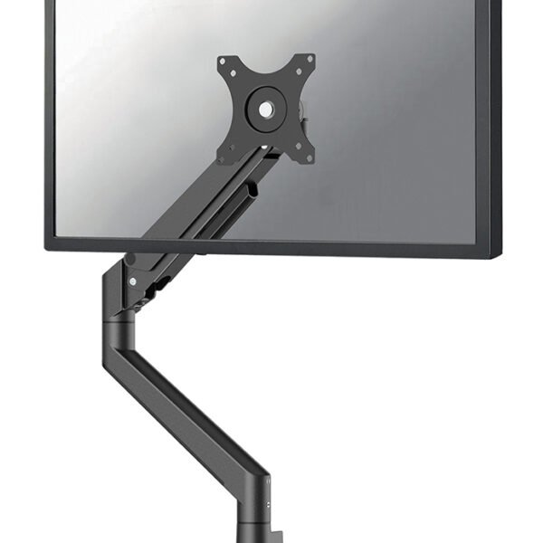 NEOMOUNTS NEXT Slim Single Monitor Arm 17 35inch 1 9 kg (curved 8 kg) Gas Spring 180 Degrees Stop Mechanism Easy Install