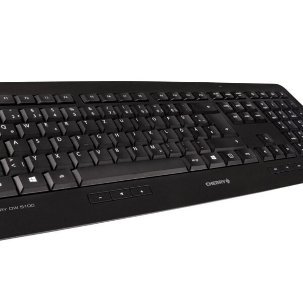 CHERRY DW 5100 Desktop set Wireless AZERTY Black