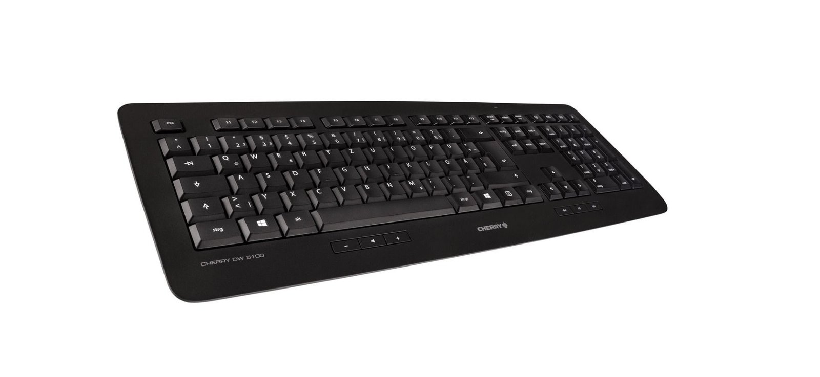 FEfDhjNP60GGJsmd__e9WA.r.jpg CHERRY DW 5100 Desktop set Wireless AZERTY Black - Image 1