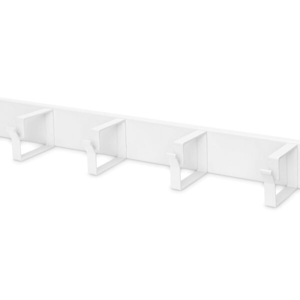 DIGITUS 1U cable management panel 5x cable rings 40x60 mm Grey