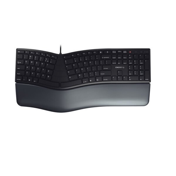 CHERRY KC 4500 ERGO Keyboard Corded QWERTY Black