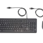 HP INC. 150 Wired Keyboard and Mouse Combo (240J7AA) QWERTY