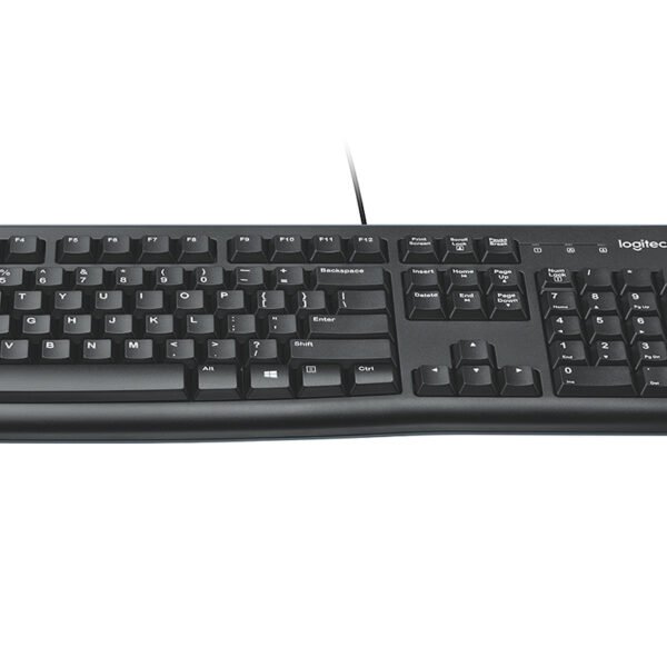LOGITECH MK120 Wired Keyboard and Mouse Combo QWERTY US