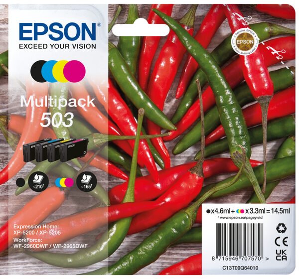 EPSON Epson 503 multipack black cyan magenta yellow