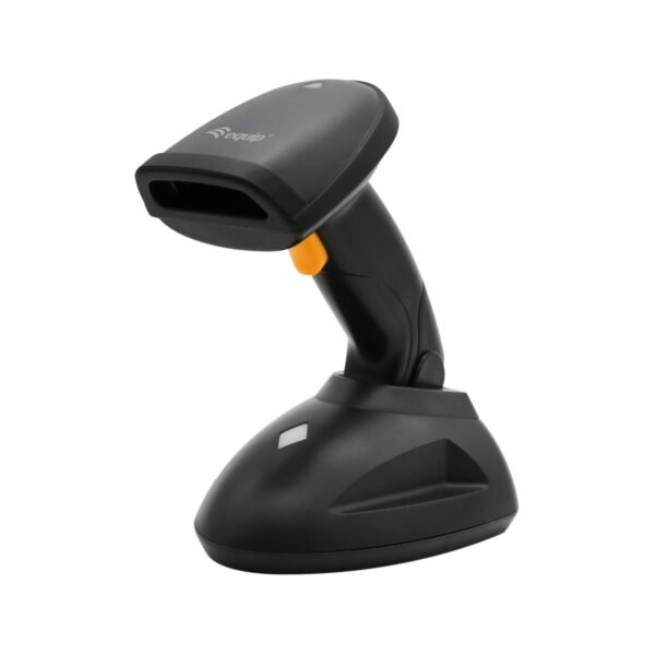 EQUIP Wireless 2D Barcode Scanner Long Distance with Stand