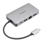 TARGUS Universal USB C DP Alt Mode Single Video 4K HDMI/VGA Docking Station with 100W PD Pass Thru