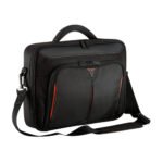 TARGUS 14 inch Classic Clamshell Laptop Case Black/Red