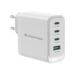 CONCEPTRONIC 4 Port 100W GaN USB PD Charger USB C x 3 USB A x 1 QC 3.0 PPS PD 3.0