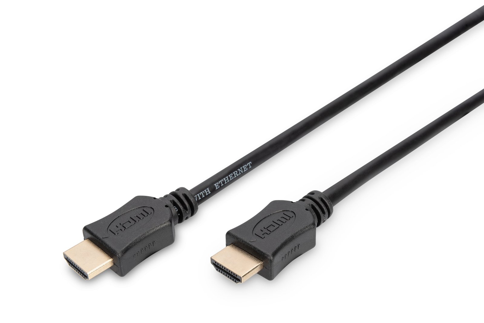 Nqju_w6CMUihBWJoH8PNgw.r.jpg DIGITUS HDMI High Speed connection cablee type A M/M 2m Ultra HD 60p Gold Black - Image 1