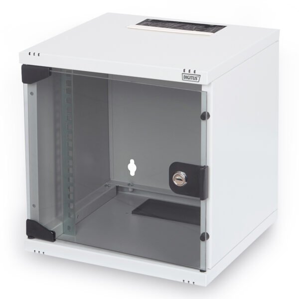 DIGITUS 6U Wall Mounting Cabinet 254mm (10 inch) 330x312x300mm